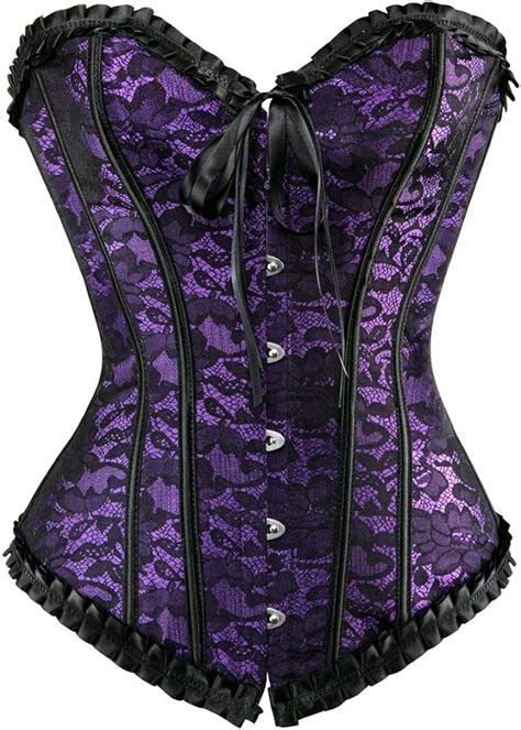 plus size floral corset